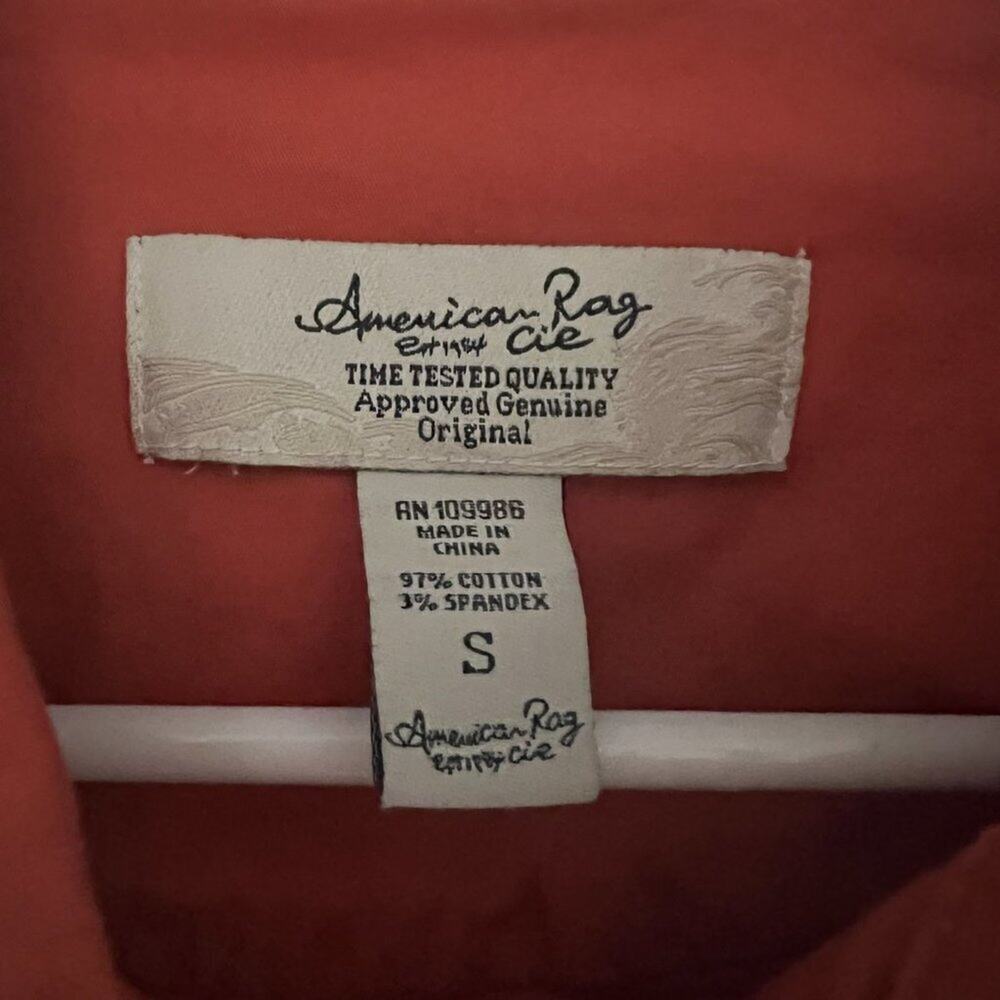 American Rag Orange Jacket - Picture 2 of 4